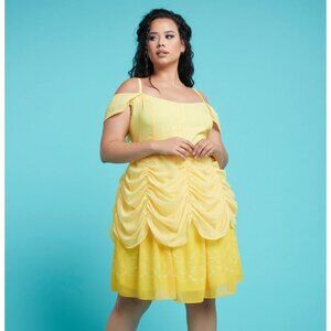 Disney Her Universe Beauty & The Beast Belle Princess Cold Shoulder Dress XL